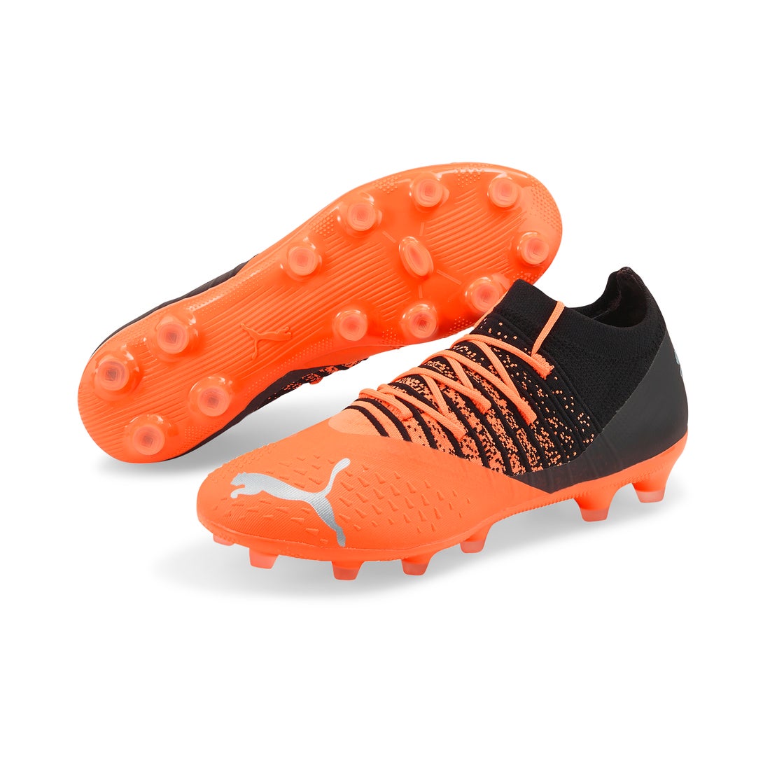 PUMA フューチャー Z 3.3 HG/AG(オレンジ×ブラック) 106762 01