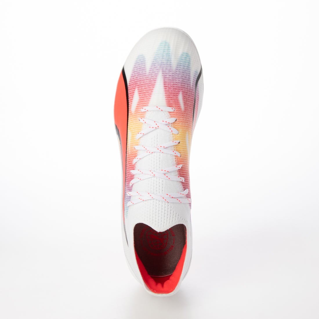 PUMA プーマ ウルトラ アルティメット MG(ホワイト×レッド) 107506 01