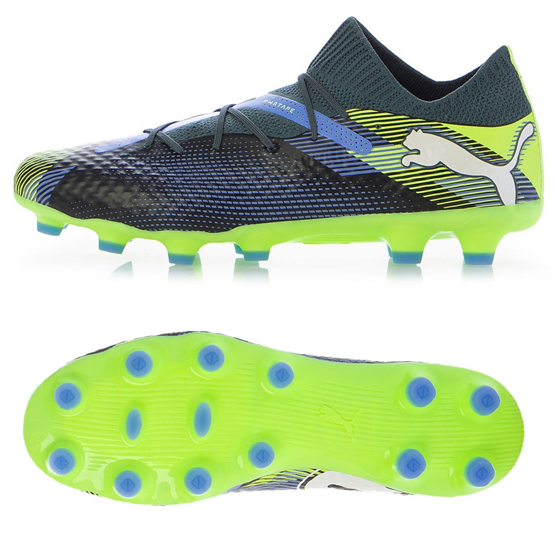 PUMA プーマ フューチャー 7 プロ HG/AG(ネイビー×イエロー×ブルー