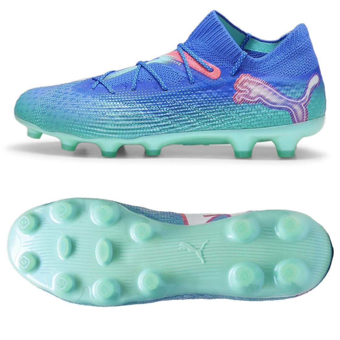 PUMA プーマ フューチャー 7 アルティメット HG/AG(ブルー×グリーン