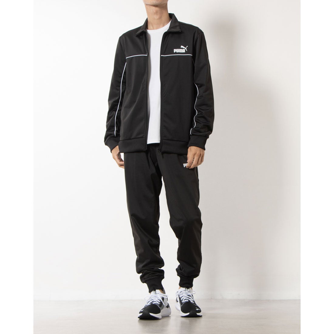 プーマ PUMA メンズ ジャージ上下セット ポリ パイピング スーツ_