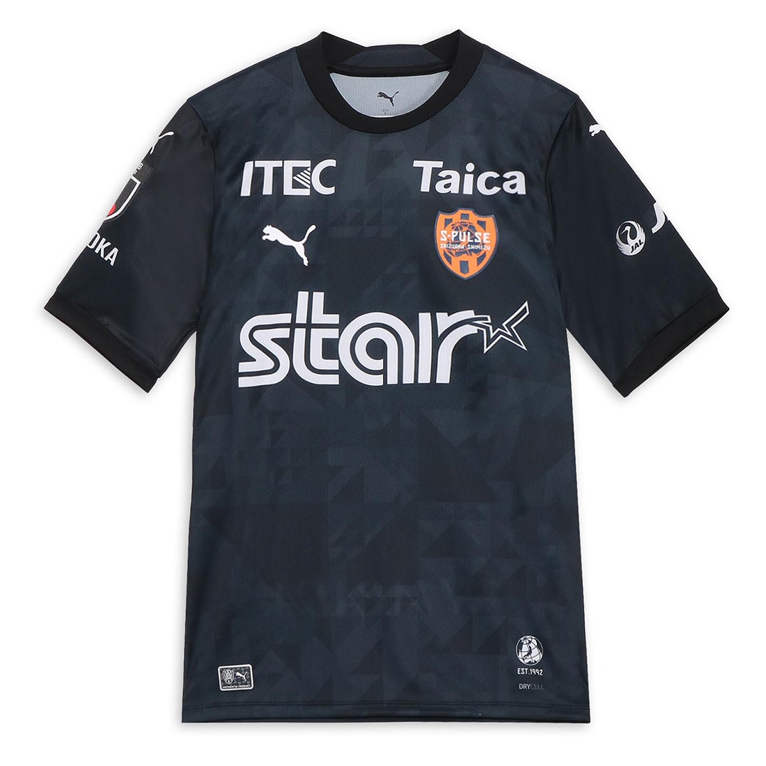 PUMA 清水エスパルス 2025 GKユニフォーム 半袖(ブラック) 783450 83