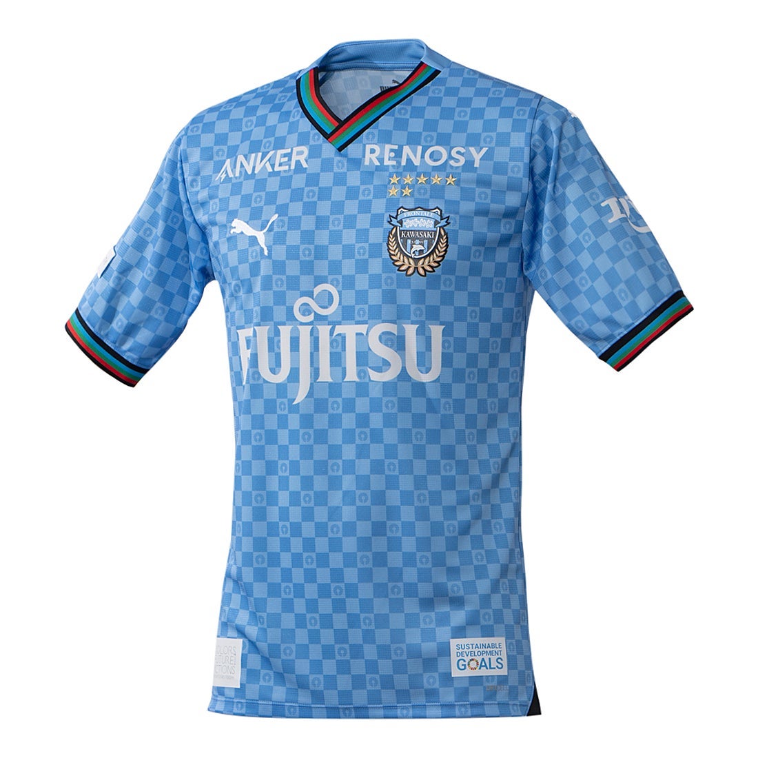 PUMA 川崎フロンターレ 2024 ユニフォーム ホーム 半袖 #20.山田新