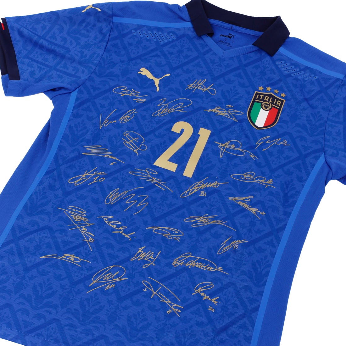 PUMA イタリア代表 EURO2020 WINNER ユニフォーム ホーム 半袖