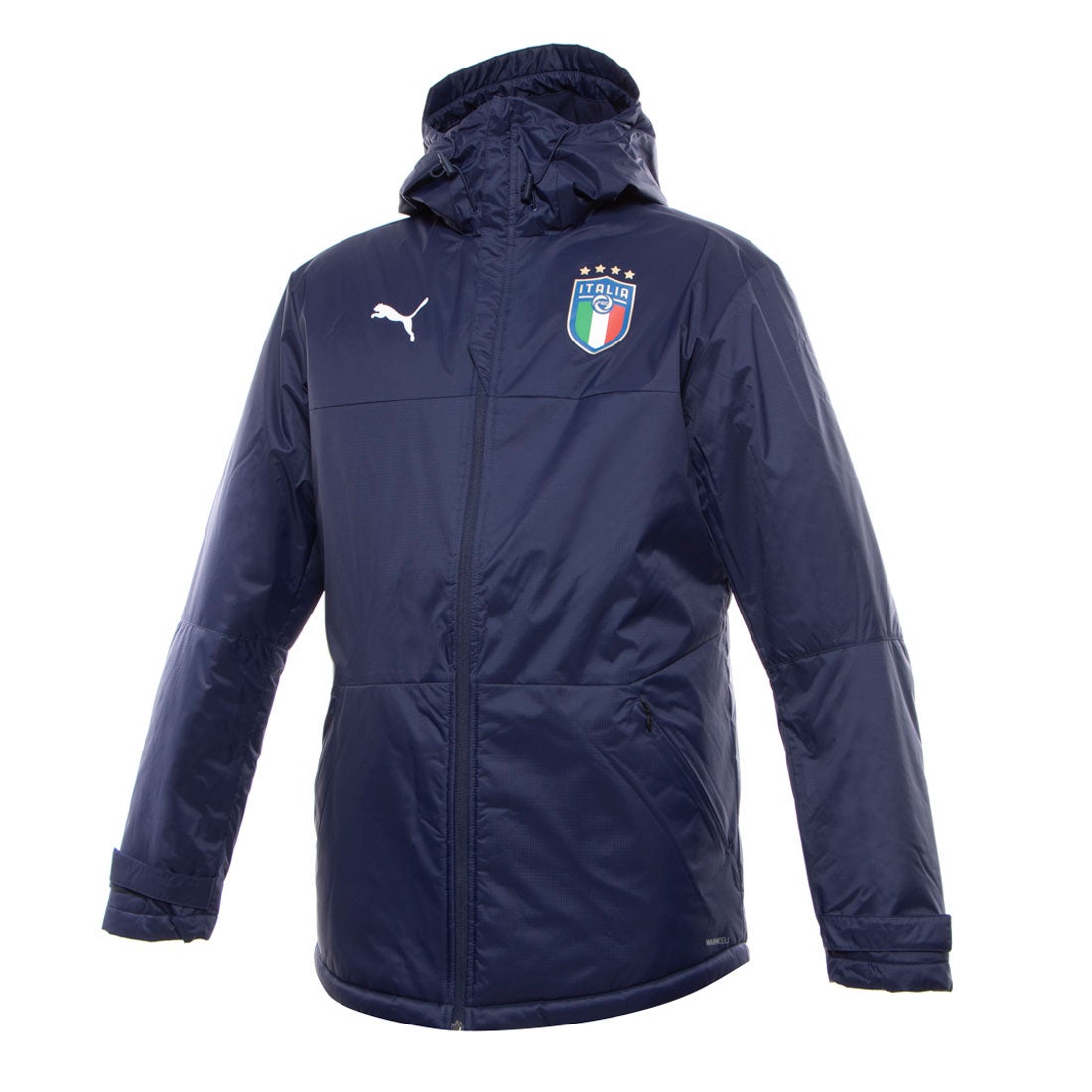 PUMA イタリア代表 2022 TR ウィンタージャケット(ネイビー) 767105 04