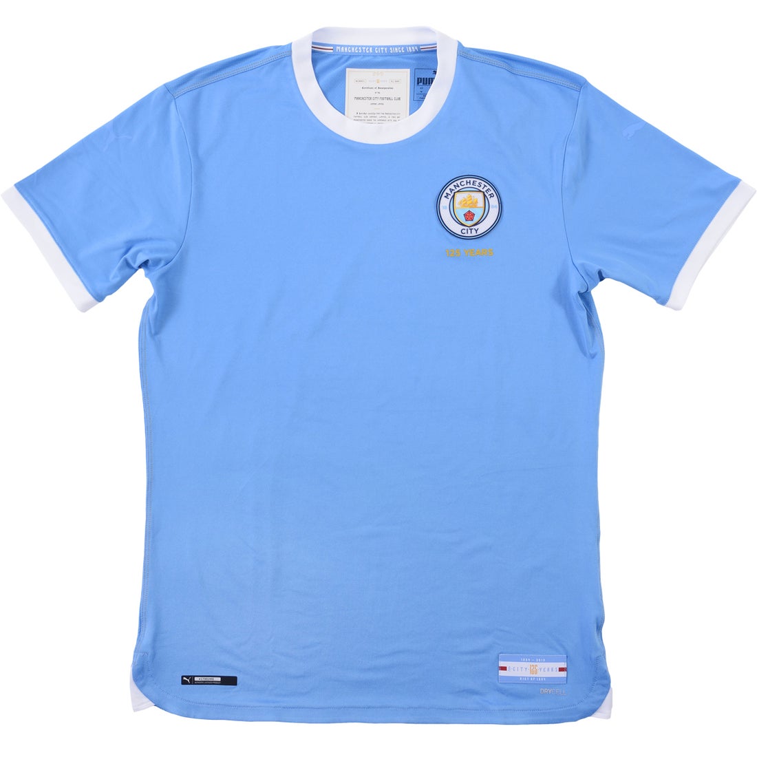 PUMA マンチェスターシティ 125周年 記念ユニフォーム