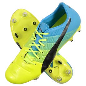 PUMA プーマ エヴォパワー 1.3 MIXED SG(イエロー×ブルー) 103525 01
