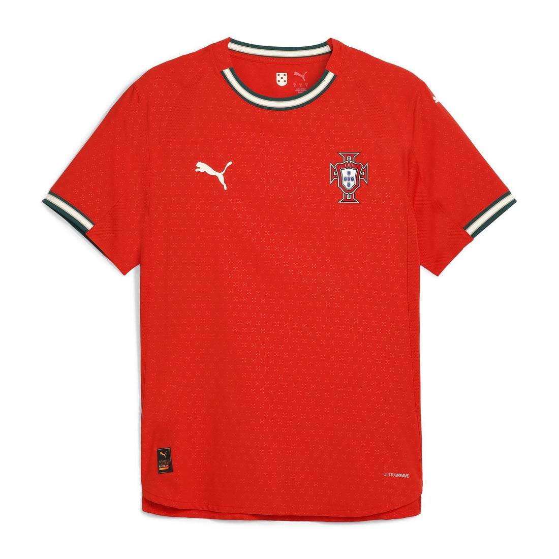 PUMA ポルトガル代表 2025 ユニフォーム ホーム 半袖 オーセンティック