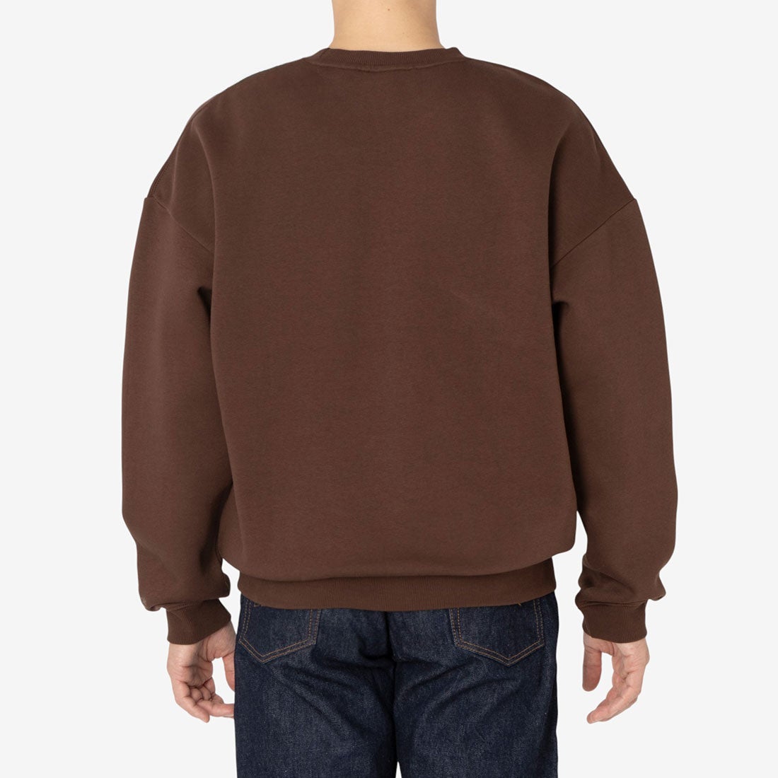 ビッグロゴ クルースウェット / CURTIS VARSITY SWEATSHIRT （ブラウン