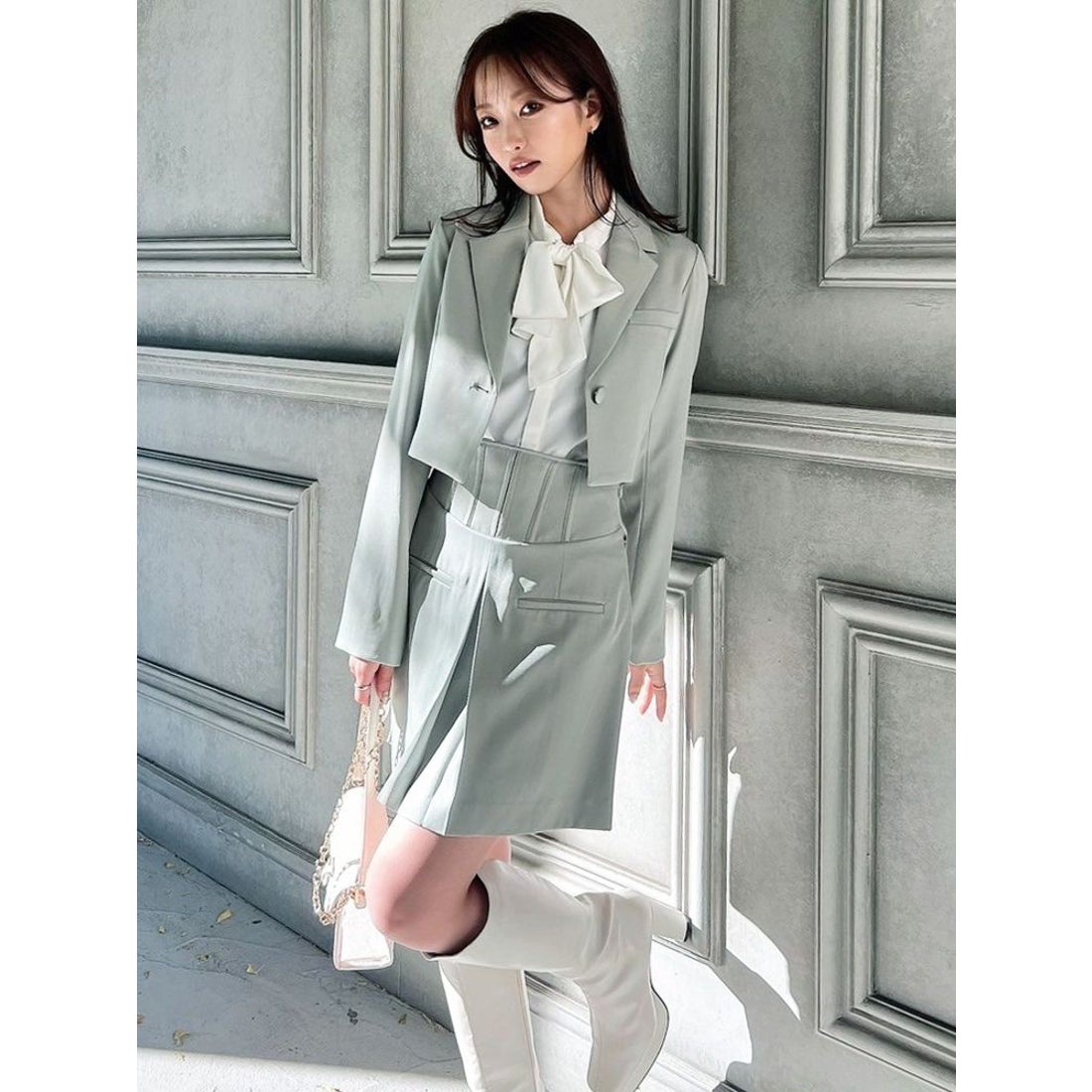 天然石ミルク水晶ガネーシャ置物 No.924