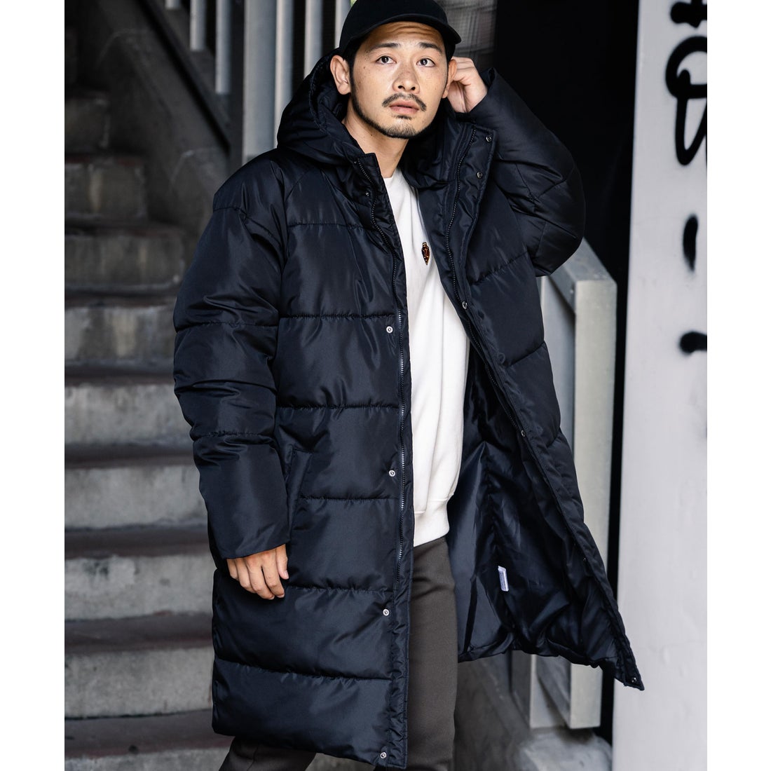 ロッキーモンロー Rocky Monroe ファイバーダウンコート ベンチコート