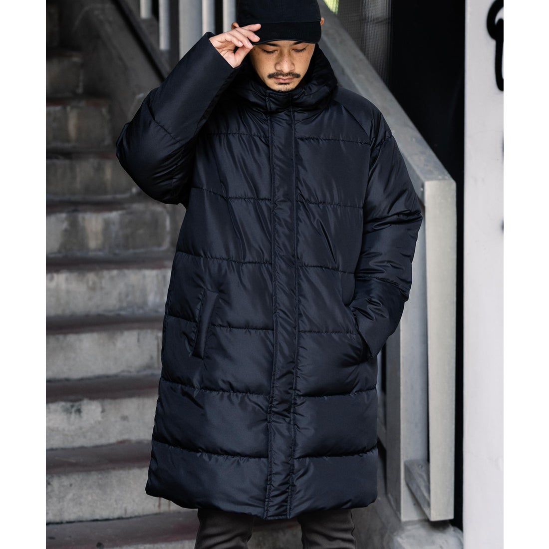 ロッキーモンロー Rocky Monroe ファイバーダウンコート ベンチコート