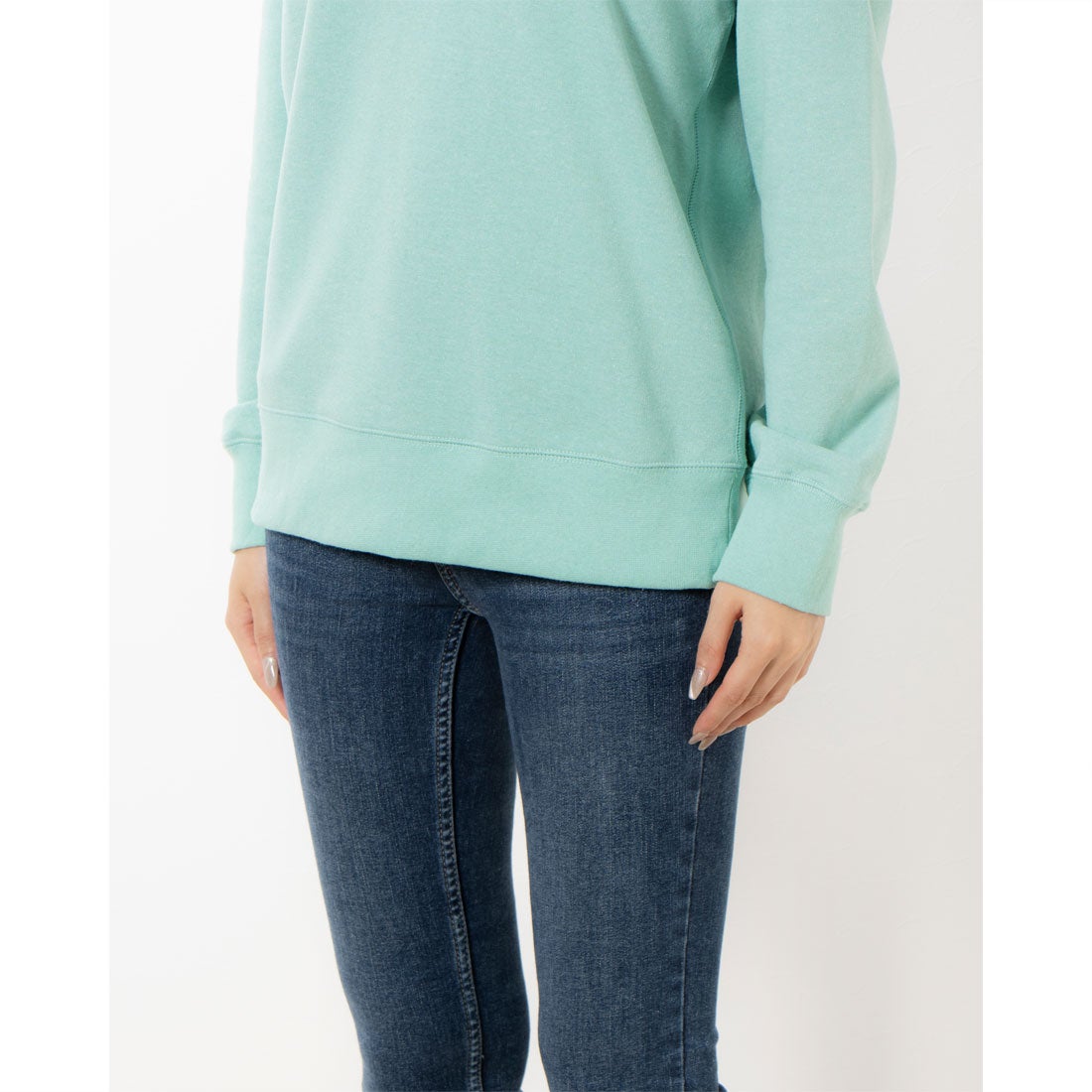 ザ ノース フェイス THE NORTH FACE ☆左胸ロゴ裏起毛スウェットトップ