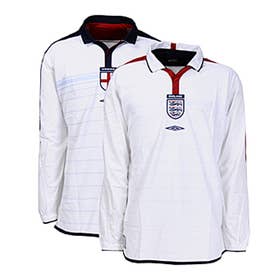 umbro イングランド代表 03/05 ユニフォーム ホーム 長袖(リバーシブル