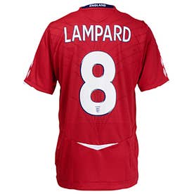 umbro イングランド代表 08/10 ユニフォーム アウェイ 半袖 #8