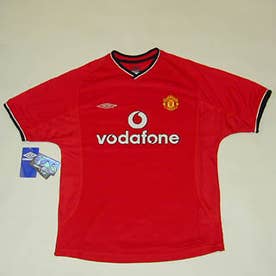 umbro マンチェスターユナイテッド 00/02 ユニフォーム ホーム 半袖