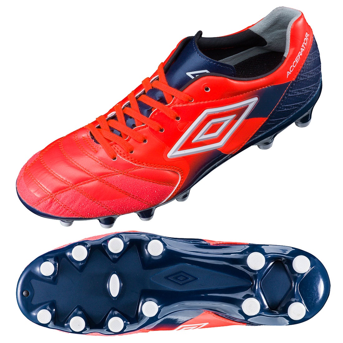 umbro アンブロ アクセレイター プロ(レッド×ネイビー) UU2LJA02RD H