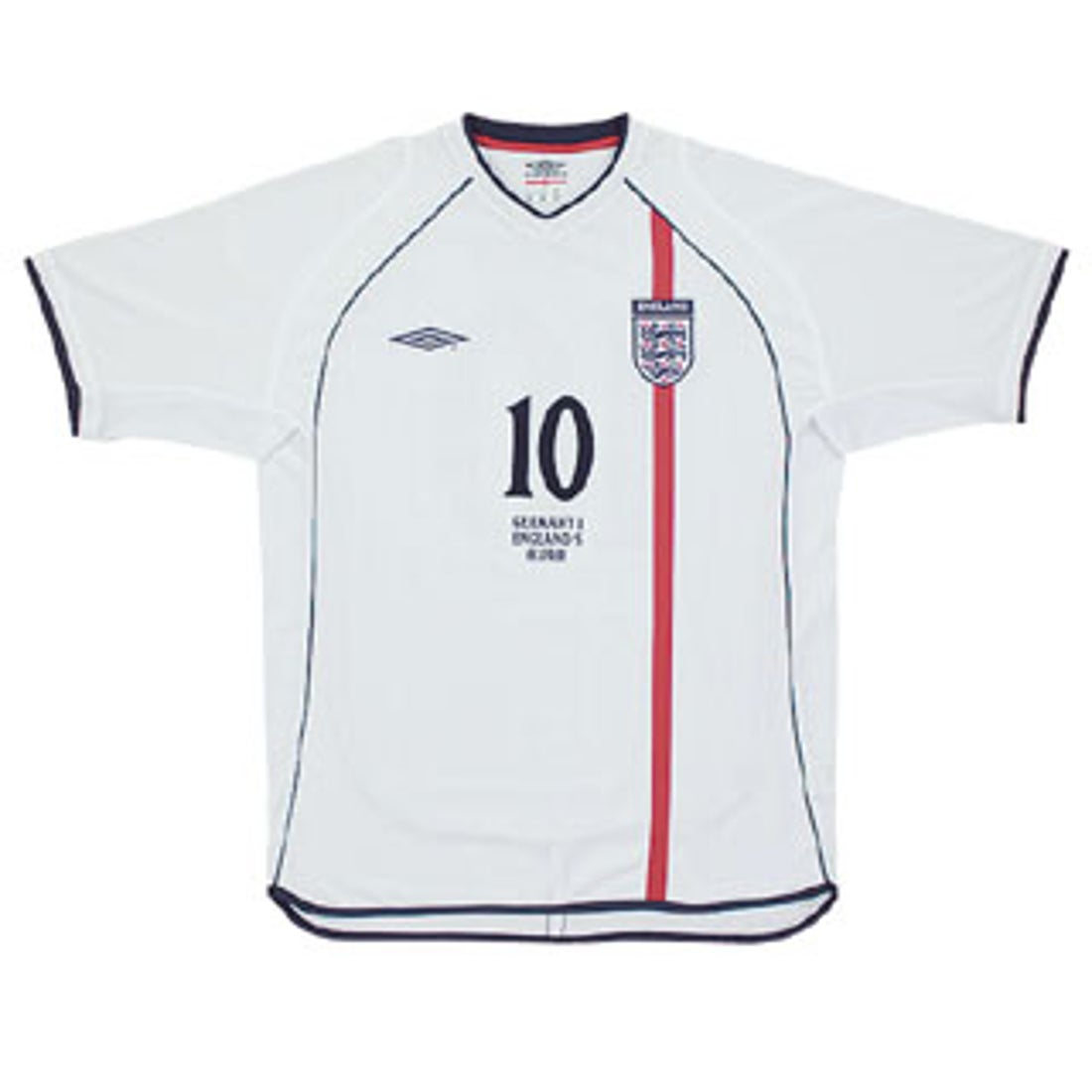 umbro イングランド代表 2001 5-1ジャ－ジ(ホワイト) UDS7677 WHT 代表