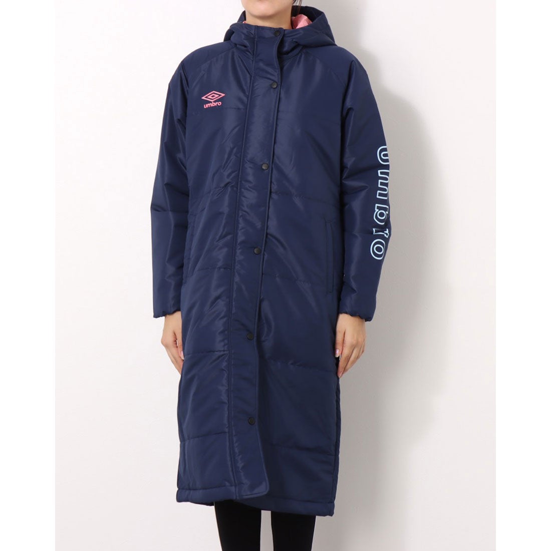 umbro アンブロ UMBRO レディース ベンチコート WM ロングパテツド