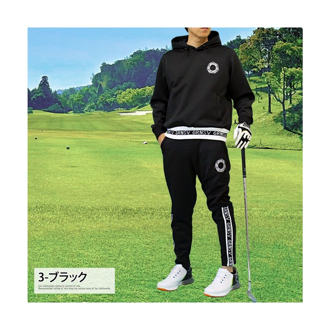 トップイズム TopIsm ゴルフウェア メンズ 上下セットアップ GIORNO