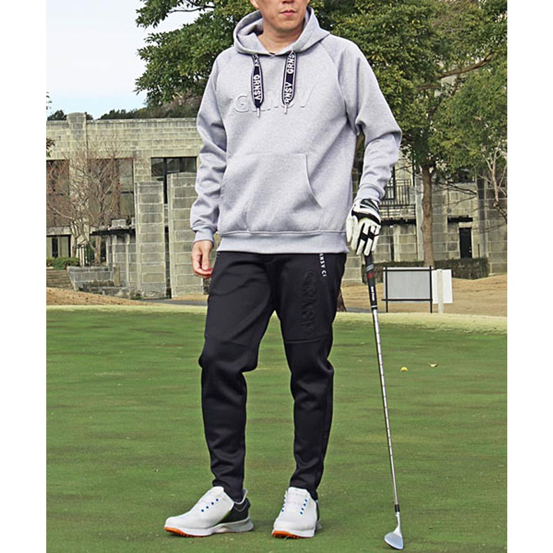 トップイズム TopIsm ゴルフウェア メンズ 上下セットアップ プル