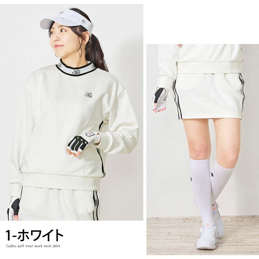 トップイズム TopIsm ゴルフウェア レディース 上下セットアップ gs