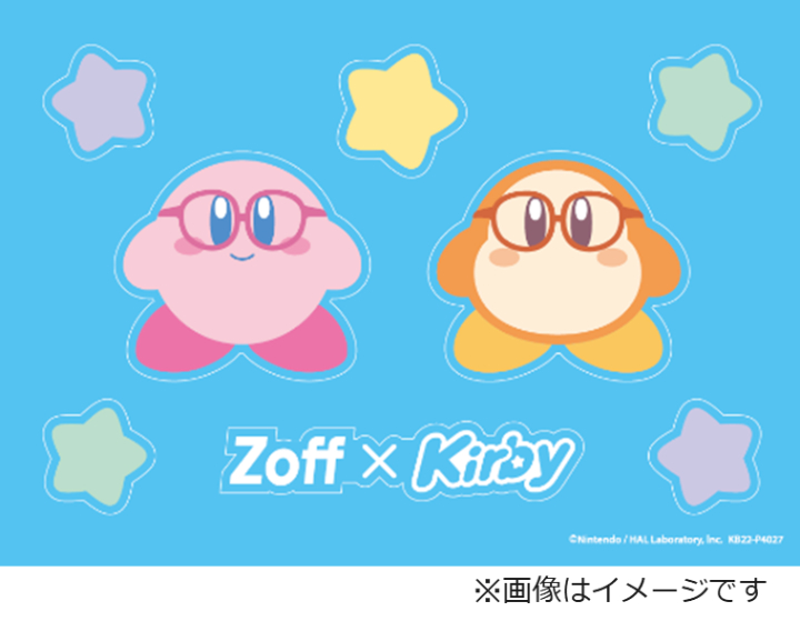 Zoffと30周年を迎えた「星のカービィ」が初コラボ！メガネ姿のカービィ