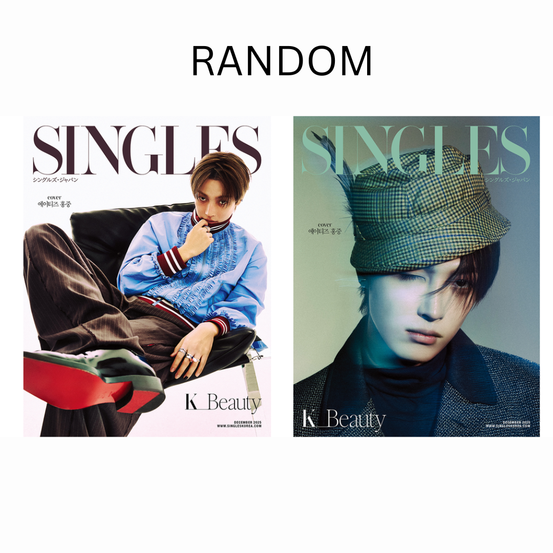 ATEEZ] Hongjoong Singles Magazine December 2025. + Photocards