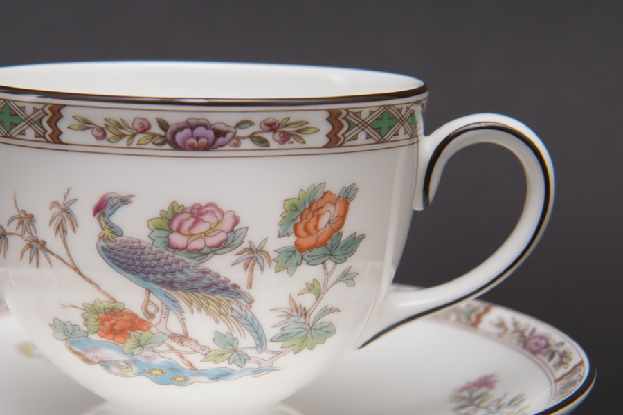 ウェッジウッド クタニクレーン ティーカップ＆ソーサー（リー）を