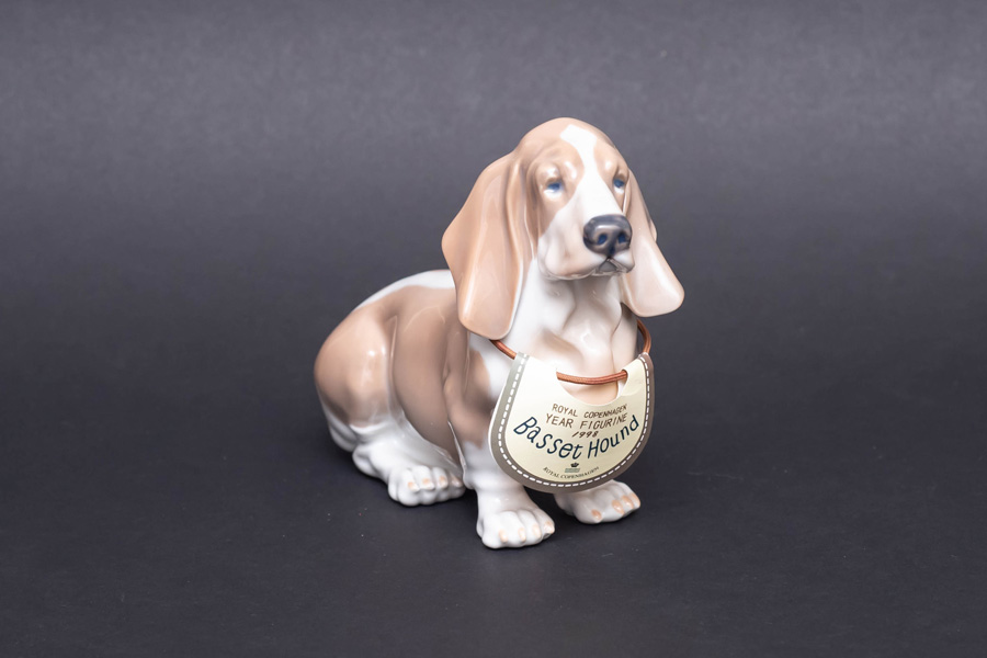 ロイヤル・コペンハーゲン イヤーフィギュリン（1998年）「Basset