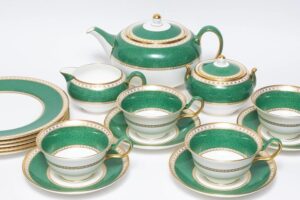 ウェッジウッドのユーランダーパウダーグリーン、ロイヤル