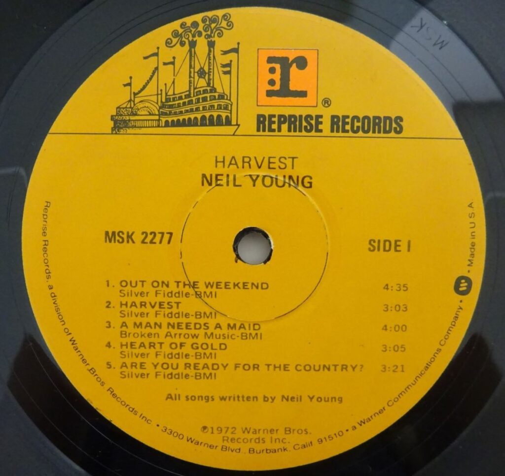 Neil Young / Harvest USオリジナル盤 | レコード買取【総合No.1】無料