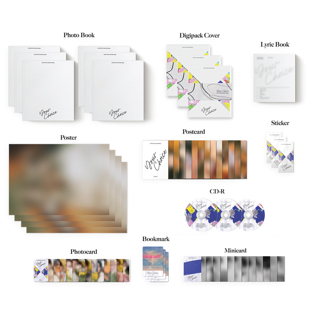 SEVENTEEN 8th Mini Album 'Your Choice' (ONE SIDE Version