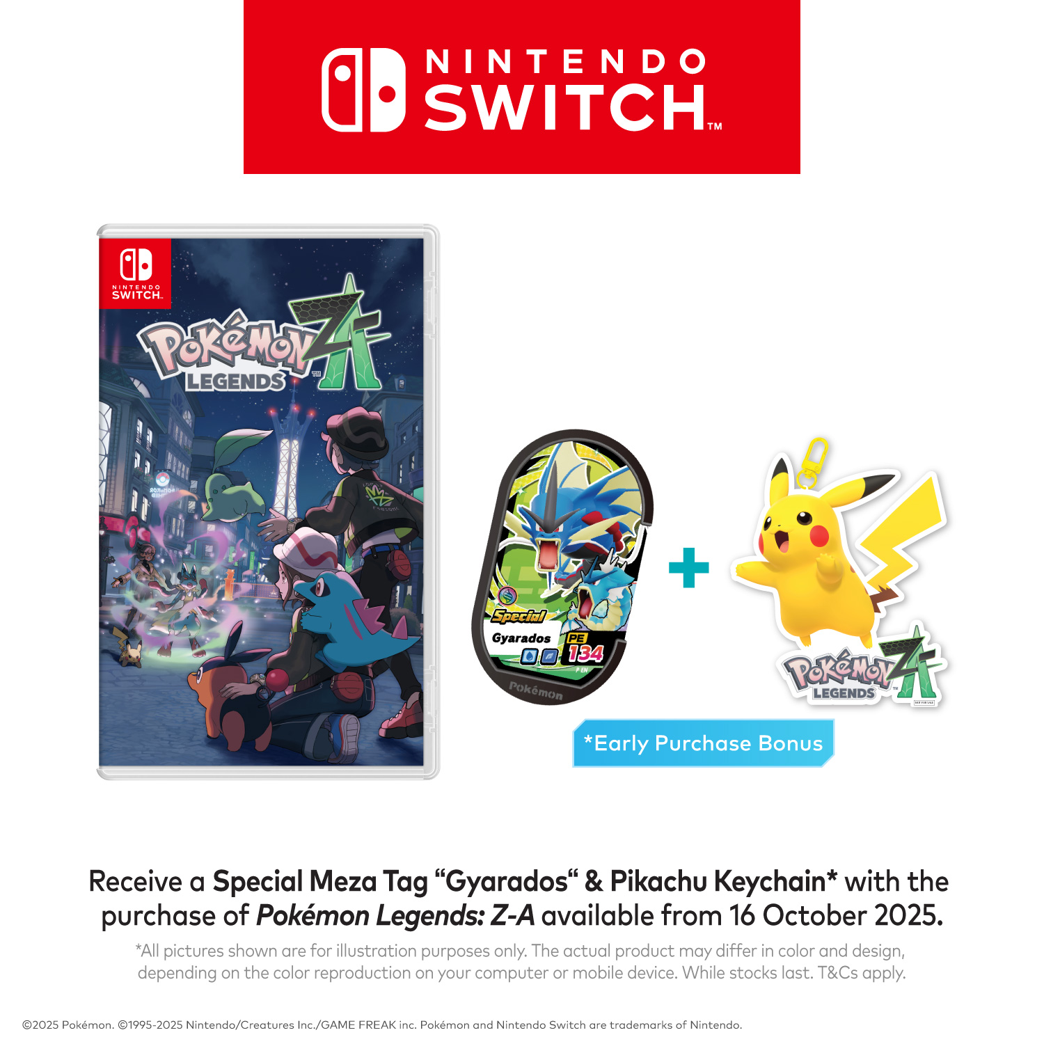 Nintendo Official Store] Pokemon Legends Z-A - Nintendo Switch 2