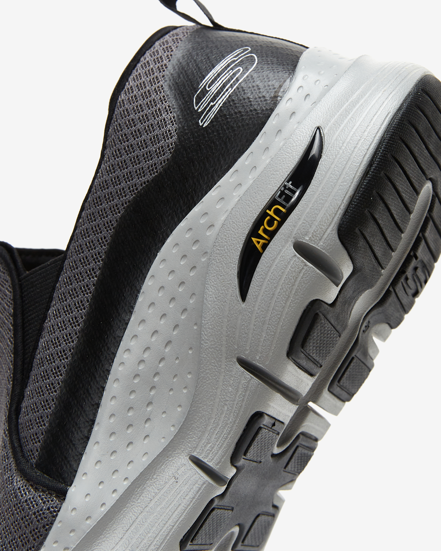 Skechers Arch Fit - Banlin Erkek Gri Spor Ayakkabı 232043WW CCBK