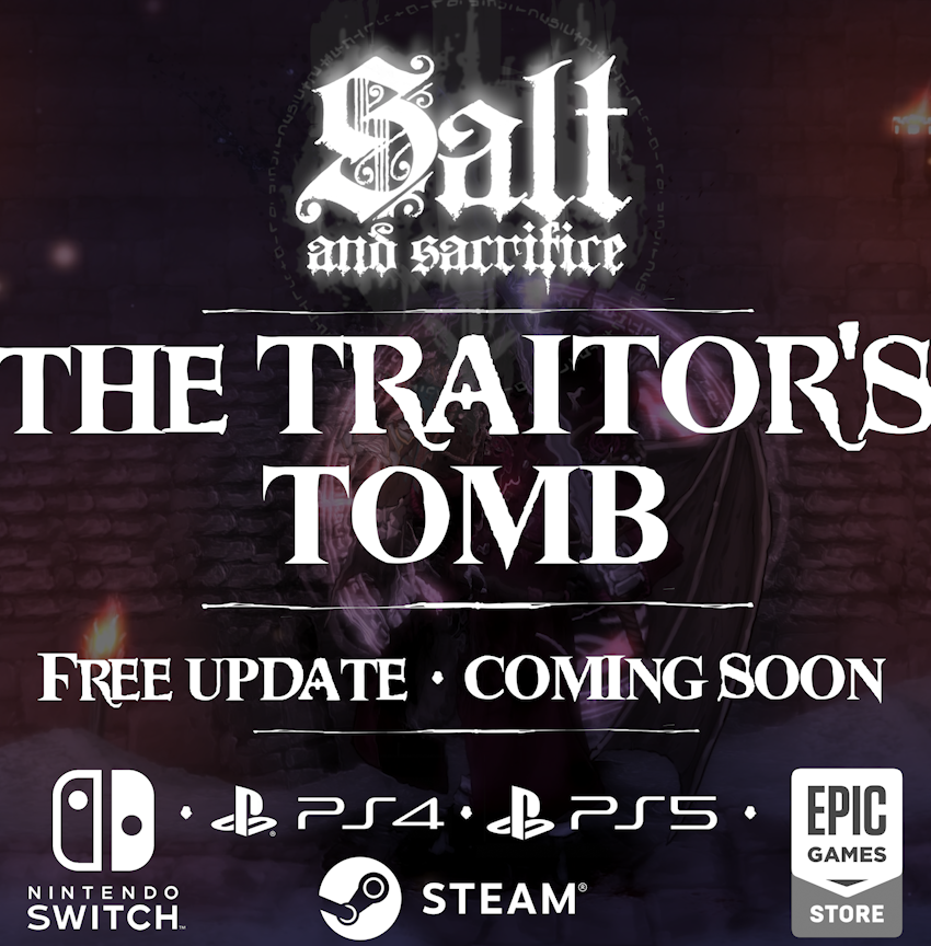 Salt and Sacrifice coming to Steam and Nintendo Switch November 7
