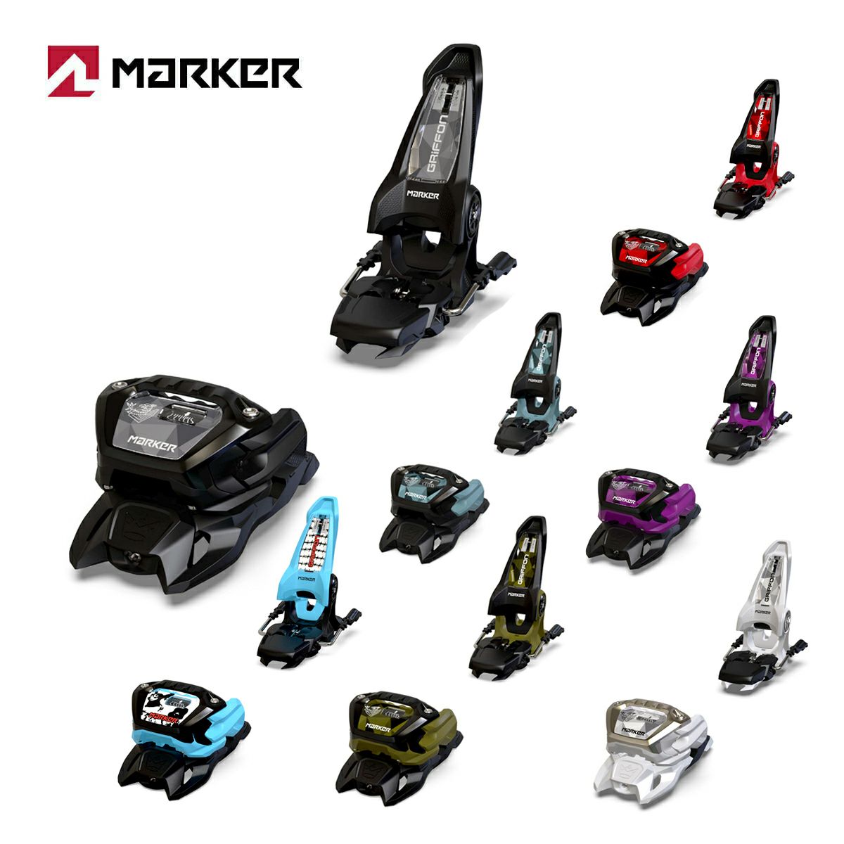 MARKER マーカー スキービンディング ＜2025＞ XCOMP 18 [エックス