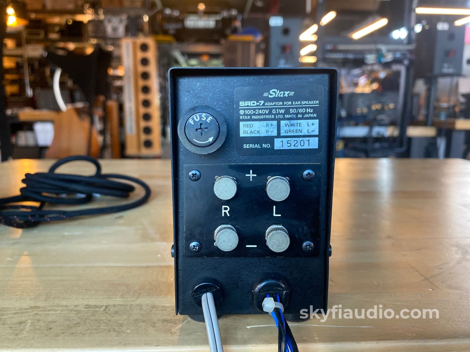 Stax SR-X MK3 Vintage Headphones and SRD-7 Amp