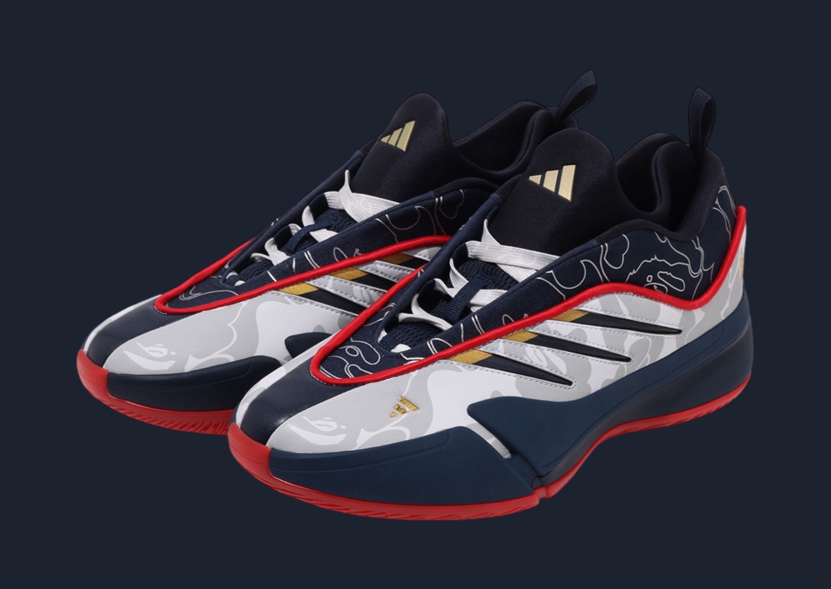 2024年8月発売BAPE x adidas Dame 9 “Olympic” | Shot Clock