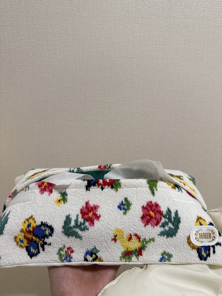 ハイジ ティッシュBOXカバー HE-191329（WEB限定）(ホワイト): FEILER