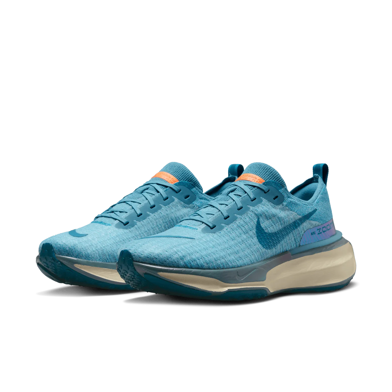 NIKE ZOOMX INVINCIBLE RUN 3 MENS AQUA/GREEN ABYSS/BLUE LIGHTNING