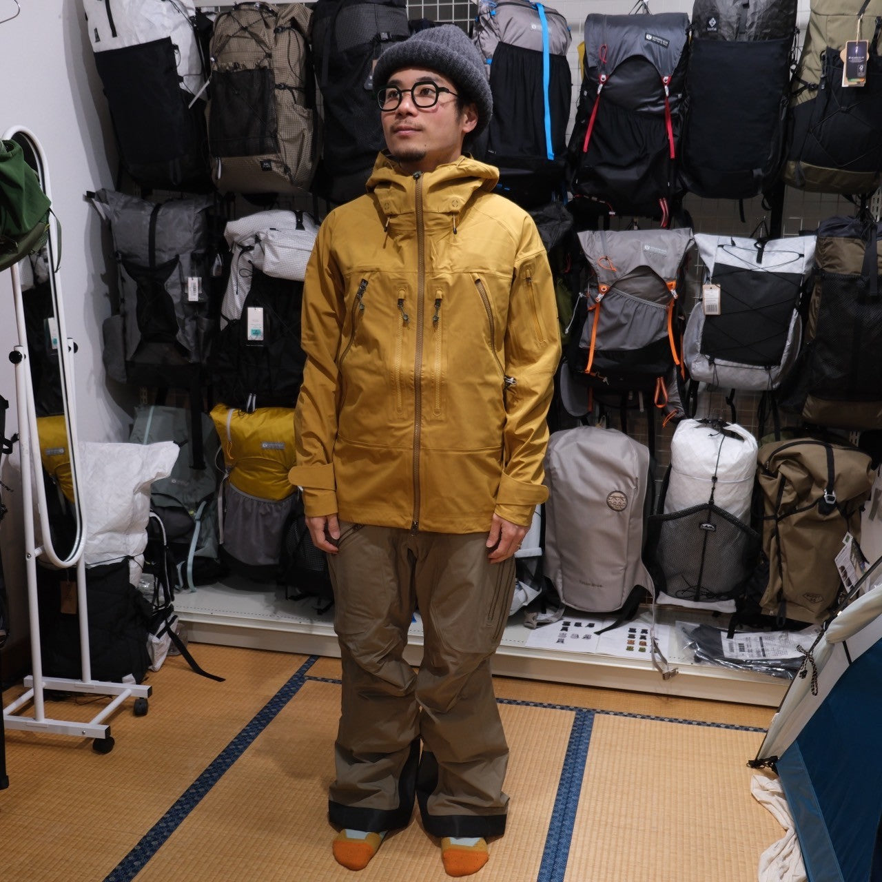 TB Pant Men's（ハードシェルパンツ/取り外し可能なビブタイプ