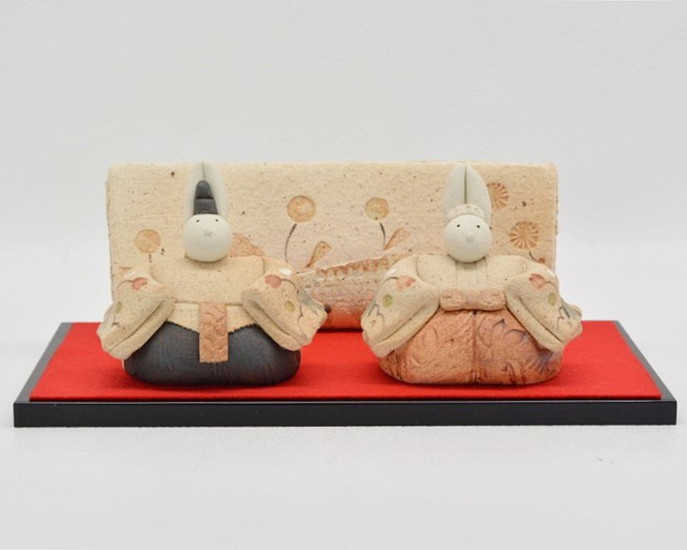 和雑貨 四季彩堂 オンラインショップ / 雛陶人形 うさぎ