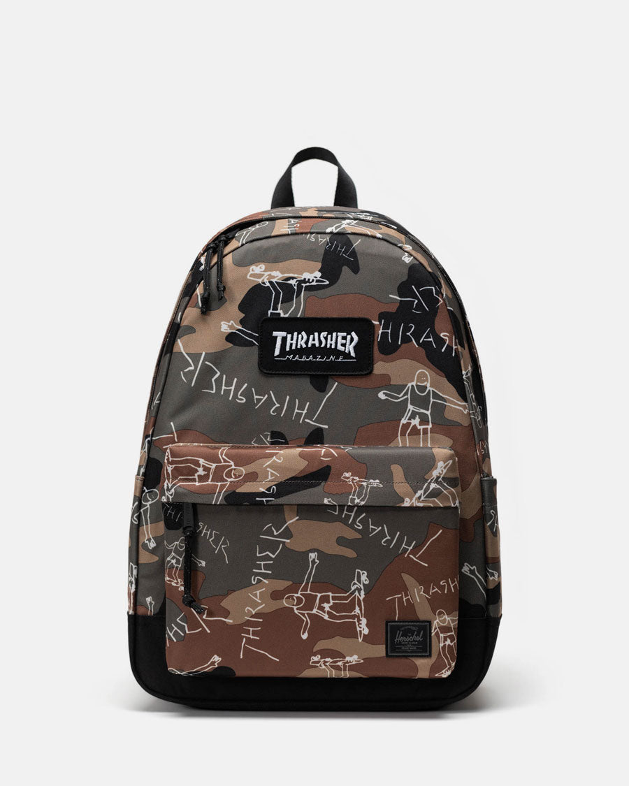 Thrasher Gonz Herschel Classic™ XL Backpack (WOODLAND CAMO