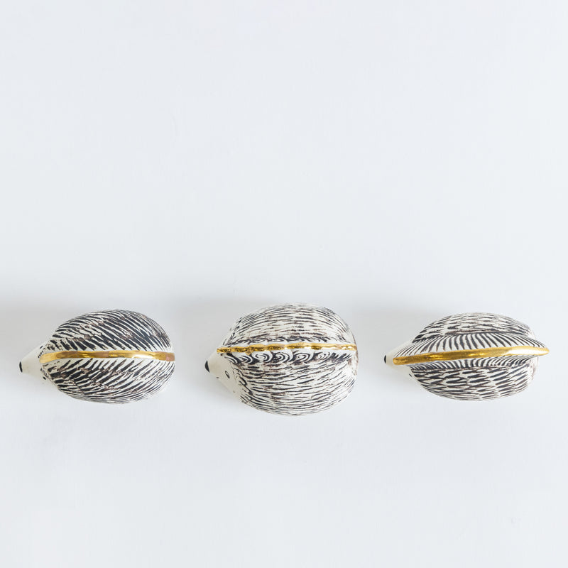 金のはりねずみ3兄弟セット