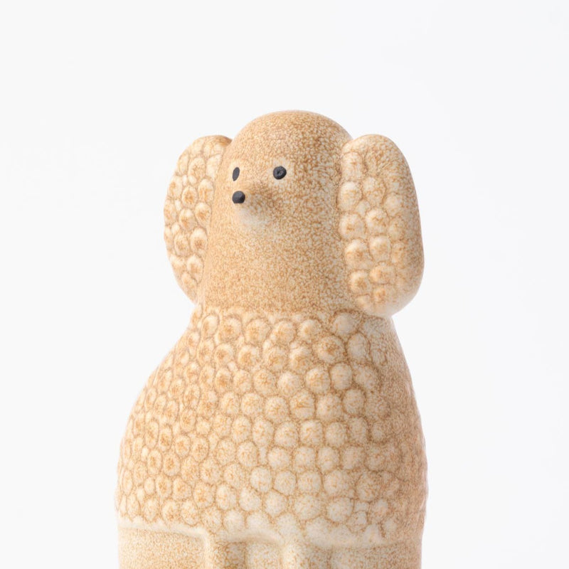 プードル ミニ（ブラウン・レフト）