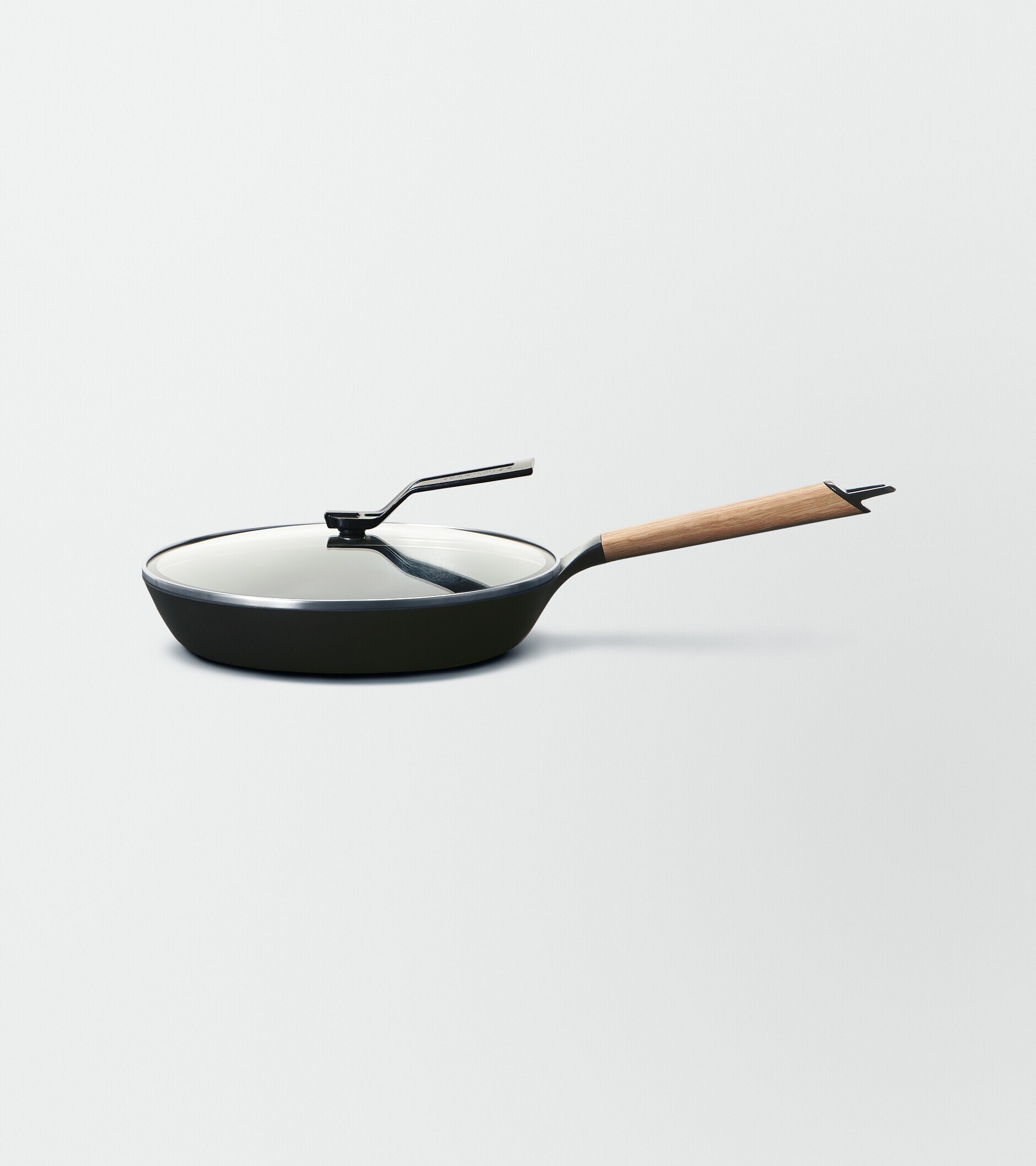 フライパン 26cm 【ガラスリッドセット】[オーク］ | バーミキュラ公式