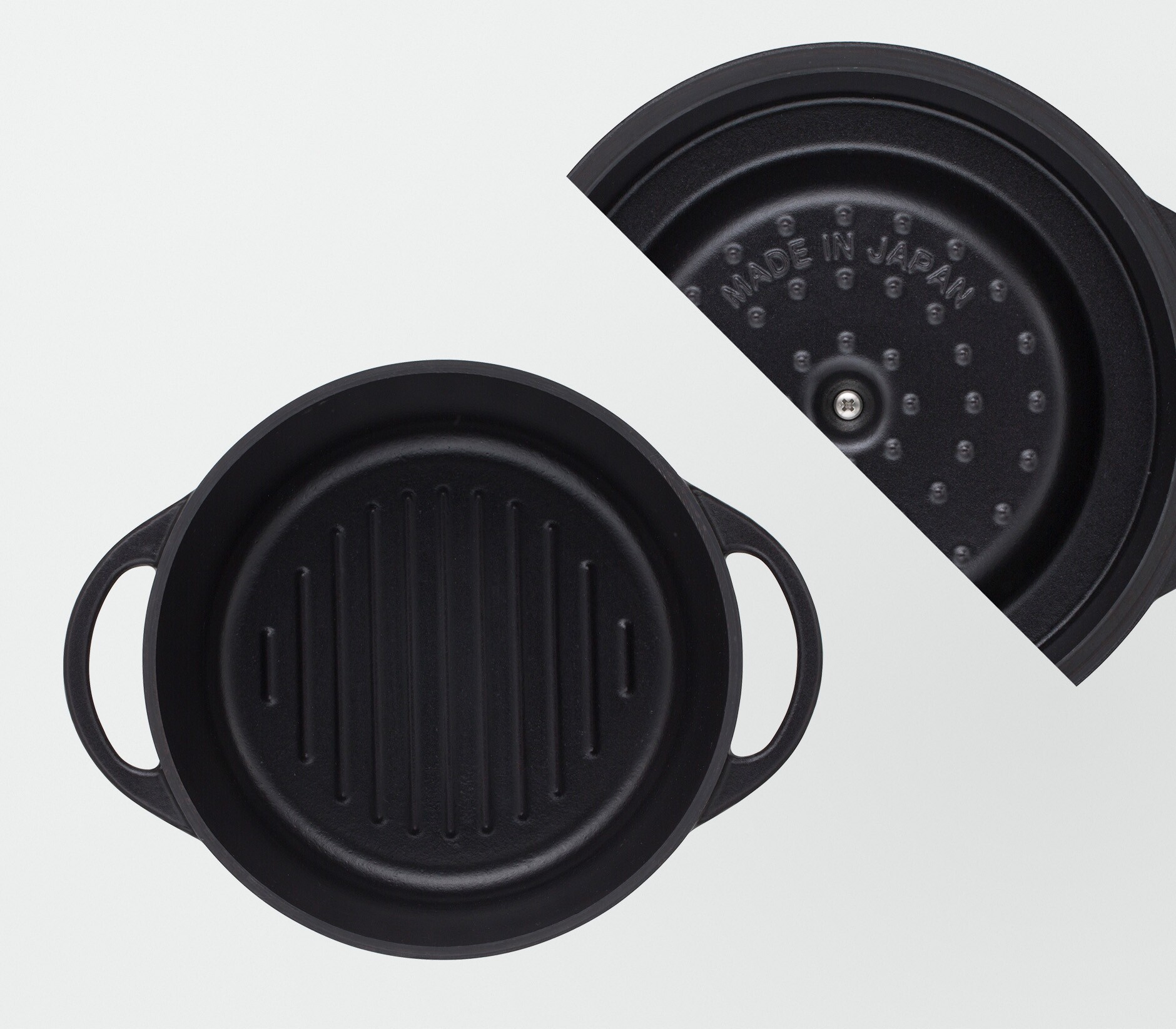 オーブンポット 1 22cm[マットブラック］ | バーミキュラ公式