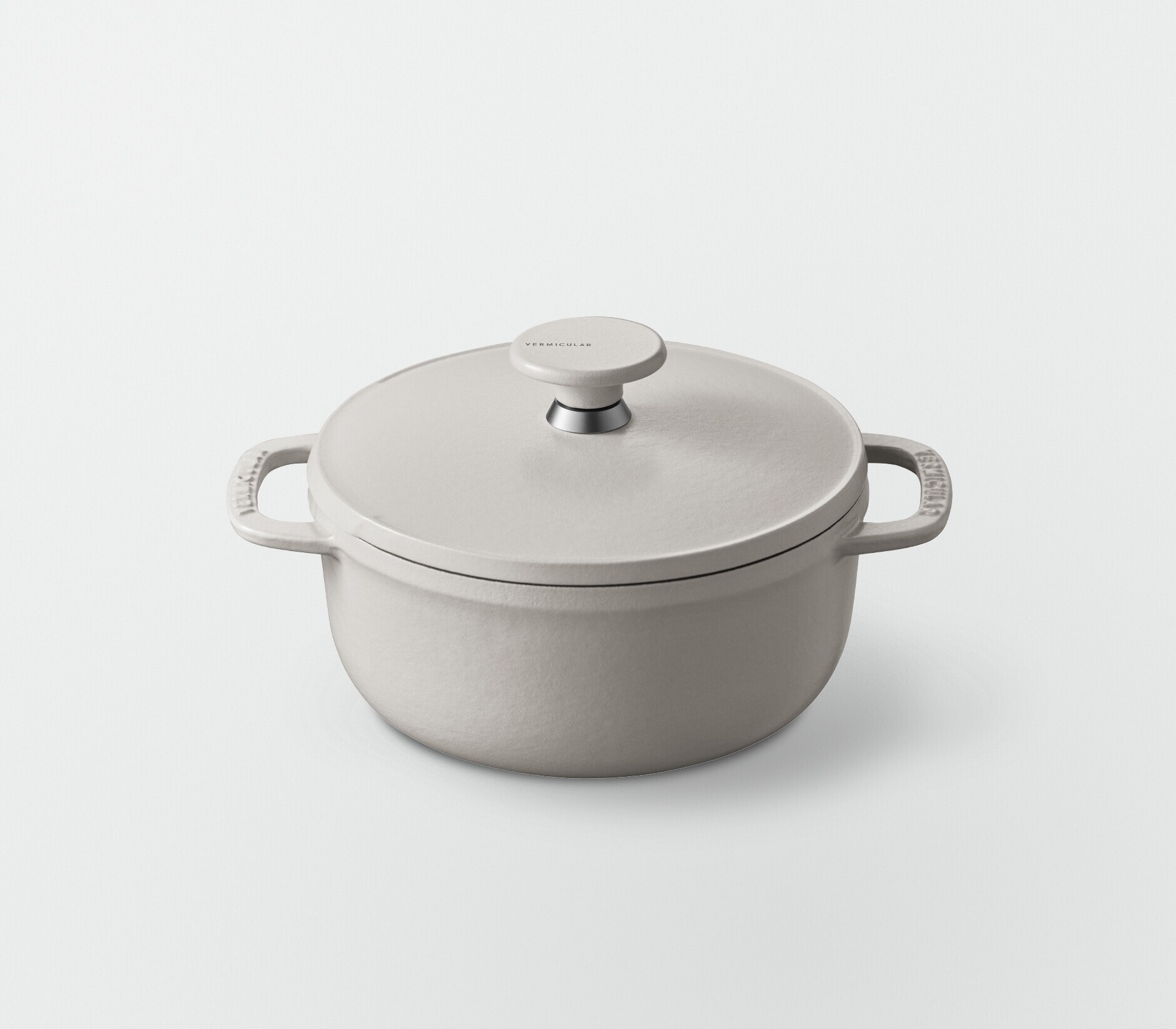 オーブンポット 2 MINI 14cm ベーシックノブ[マットリネンベージュ