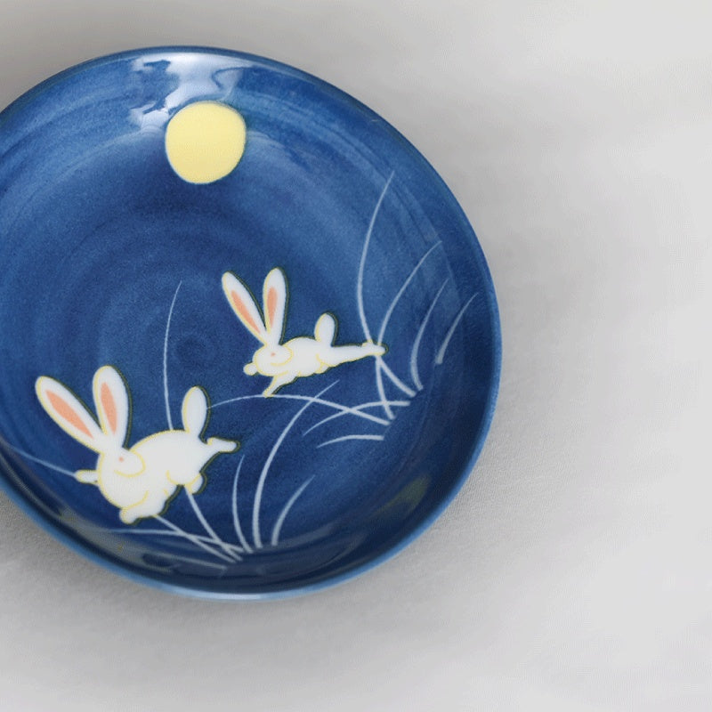 四季の雅 ちっちゃいものクラブ うさぎの絵皿 – precocirico